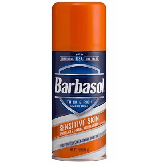 Barbasol Shave Cream Sensitive Skin 7oz.