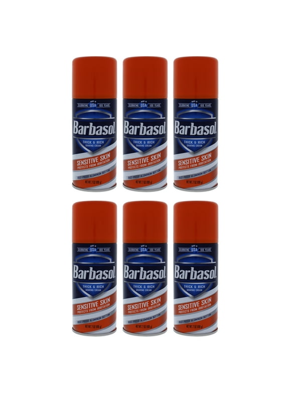 Barbasol Thick & Rich Sensitive Skin Shaving Cream - 7 oz