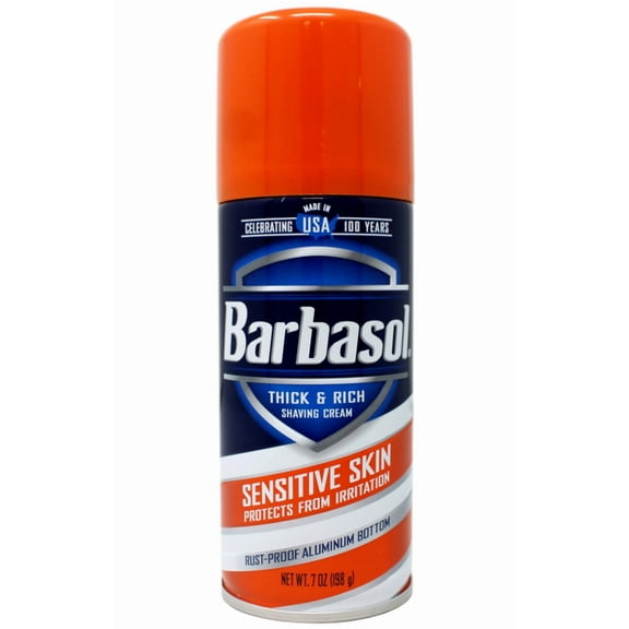 Barbasol Thick & Rich Sensitive Skin Shaving Cream - 7 oz