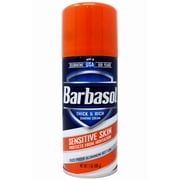 Barbasol Thick & Rich Sensitive Skin Shaving Cream - 7 oz