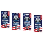 Barbasol Ultra 6 Plus Disposable Razors (3 Count) - Pack of 4