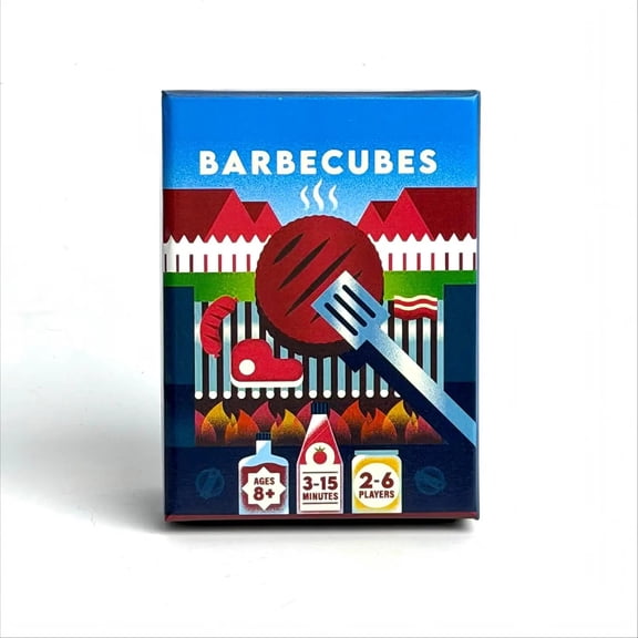 Barbecubes Games - Perfect for family game nights, combining dexterity challenges, laughter, and exciting Card Game