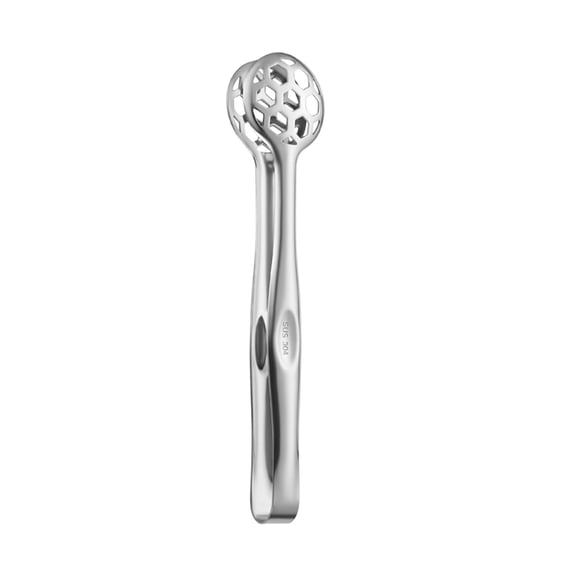 Barbecue 1 Barbecue Kitchen Accessories Stainless Steel Tools for Grilling Roasting and Food Handling, 9.84×2.09 inch, SilverE