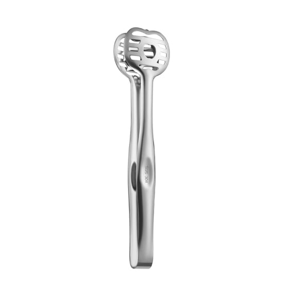 Barbecue Barbecue Clipsfulfilling Everyday Cooking Tasks Stainless Steel Tongs for Air Fryer Use and Meat Handling Retractable Design for Bread Steak Chicken and More, 9.84×2.09 inch, SilverD