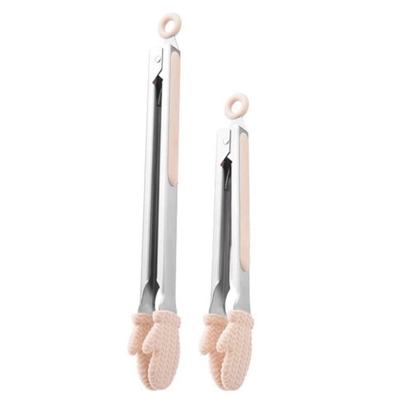 Barbecue Bread & Food Clips High Temperature Anti-Scalding Extended Steak Clips Barbecue Tools Khaki