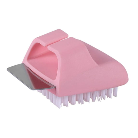 Barbecue Brush and Scraper Set Barbecue Brushes Durable Barbecue Scrubber Cleaning Grilling Grate Cleaner for Dad Gifts Barbecue Pink