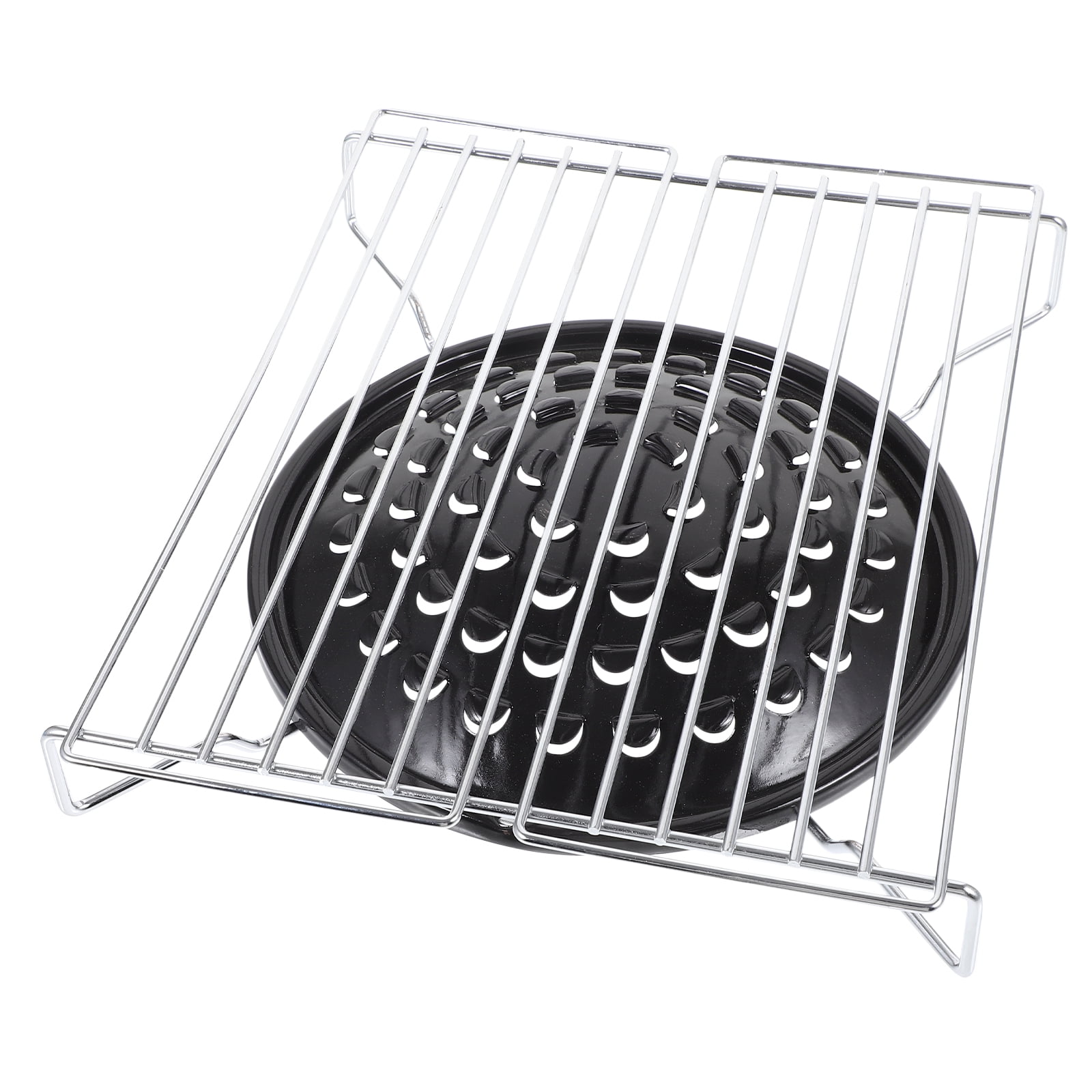 Barbecue Grill Cooling Roasting Rack Outdoor Baking Frying Pan Cassette