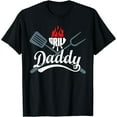 thumbnail image 1 of Barbecue Grill Daddy Gift for Dad Men Short Sleeve Graphic T-Shirt, 1 of 6