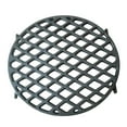 thumbnail image 1 of Barbecue Grill Pan Rack Roasting Pan Durable Cross Wires Barbecue Grill Net Stand Wire Roaster Grill Pan Stand Cast Iron Grilling Grate for Camping with legs, 1 of 10