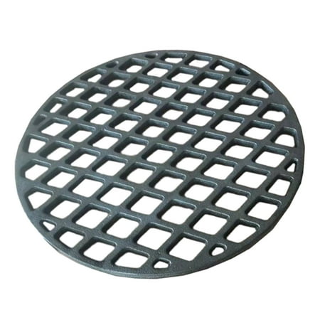 Barbecue Grill Pan Rack Roasting Pan Durable Cross Wires Barbecue Grill Net Stand Wire Roaster Grill Pan Stand Cast Iron Grilling Grate for Camping without legs