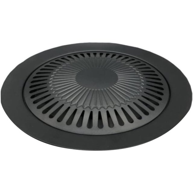 Barbecue Grill Plate Stove Top Koreanstyle BBQ Pans Nonstick Indoor