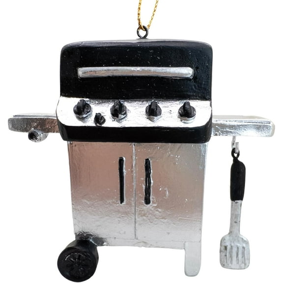 Barbecue Grill Smoker Christmas Tree BBQ Grilling Ornament