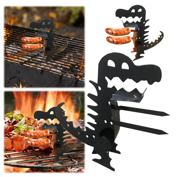 Barbecue Grill for Outdoor Cooking Heavy Duty Design for Backyard Camping and Picnic Parties Build and Easy Cleaning