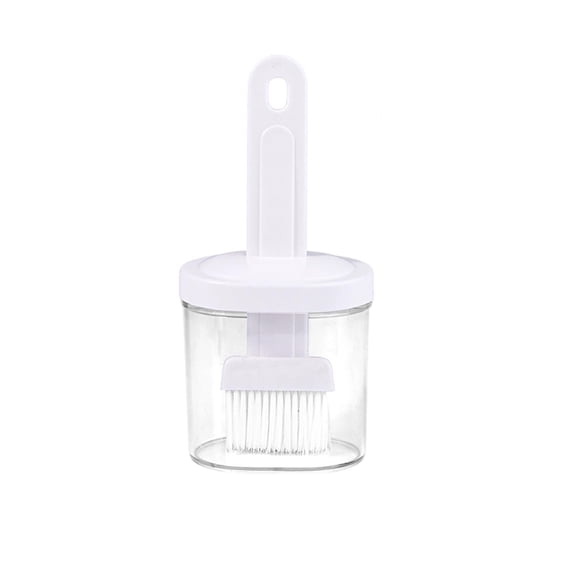 Barbecue Oil Brush with Nylon Bristles – High-Temp Kitchen Tool for Oil, Egg, Cream and Jus; Heat-Resistant Handle, Easy to Clean, Multi-Purpose