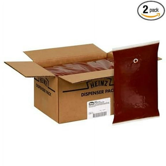 Barbecue Sauce, Disposable Pack, 1.5 Gallon - 2 Case