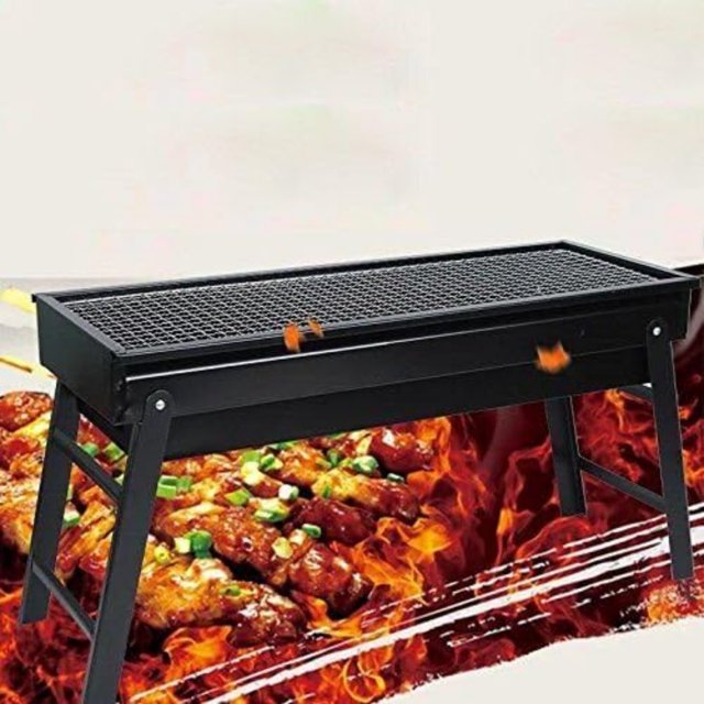 Barbecue Stove Portable Foldable Outdoor Grill Charcoal BBQ Grill Patio