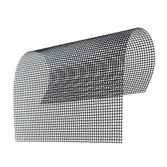 KALLORY Barbecue Nets Grill Mesh Mat Grey 1Pcs