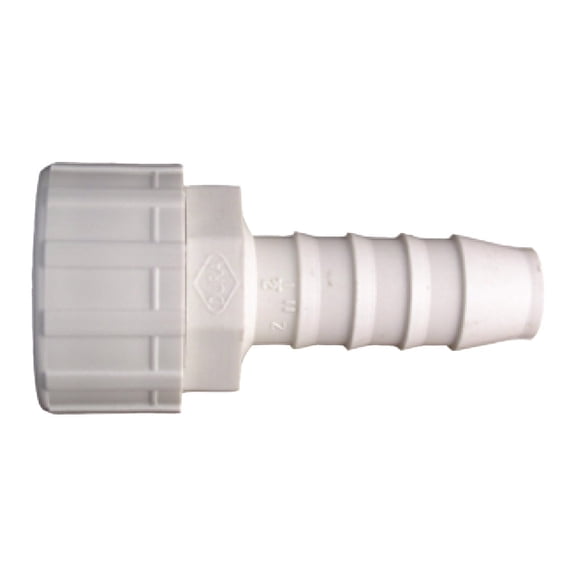 10 pack Barbed Female Hose End with Swivel Connects to Male Hose Thread Schedule 40 PVC Barbed Fitting Irrigation and Garden Systems (1" Barb x FHT)