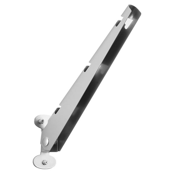 Barbed Wire Arm, 10-Pack, 12.2-inch, Galvanized Steel Fence Extender Bracket, Surface Mount, for Security Fences and Wall Top Protection