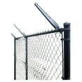 thumbnail image 1 of Barbed Wire Fence Extensions - 9 Pack 1-5/8" Chain Link Arms - Security Add-On - Galvanized Steel - Easy Install - Backyard Fence Height Extender, 1 of 2