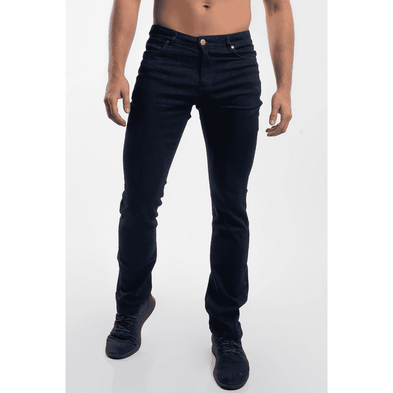 Barbell Apparel Men's Bootcut Athletic Fit Jeans Dark Rinse 32