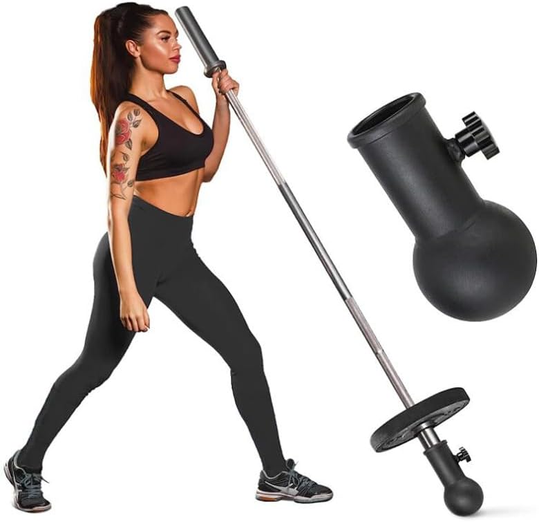 Barbell Landmine Attachment - 360° Rotating Fitness Tool For Presses, Rows & Full-Body Workouts
