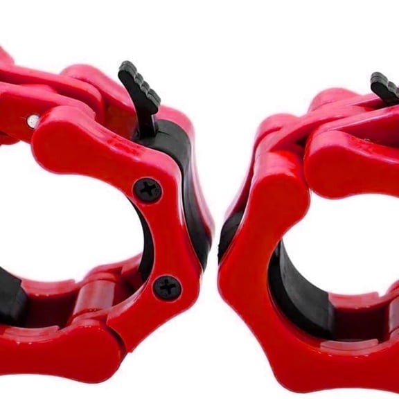 Barbell Clamps 2 inch,Heavy Duty Exercise Collars 2" Quick Release Pair of Locking Pro Olympic Weight Bar Plate Locks Collar Clips for Workout Weightlifting Fitness Training