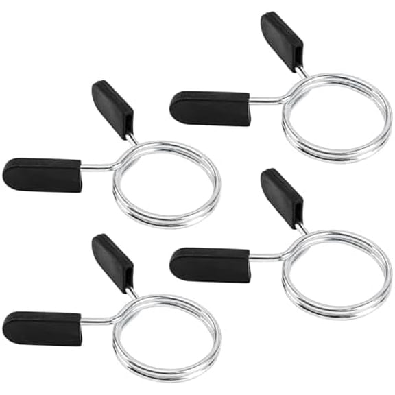 Barbell Clips Olympic Barbell Clamps Collars 2 Inches Weight Bars Lock Dumbbell Spring Clips Circlip Fitness Weightlifting Buckle 4 Pack$$Sport & Recreation Other