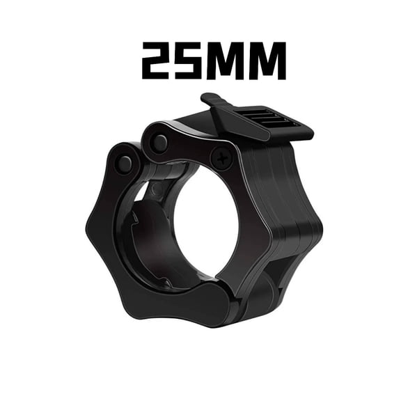Barbell Collar Clips 25mm 28mm Spring Lock Weight Clips for Dumbbell Barbell Weight Lifting Gym Equipment