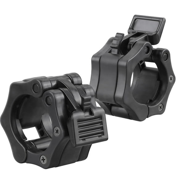 Barbell Collar Olympic Barbell Clamps 2 inch Barbell Clips 2pcs Quick Release for Weightlifting Bar