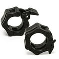thumbnail image 1 of Barbell Collars, YIYI GUO Quick Release Non-slip Barbell Clamp Collars for 2-Inch Diameter Size Olympic Bars Pro Crossfit Exercise & Weight Training (2pcs/ A pair), 1 of 4