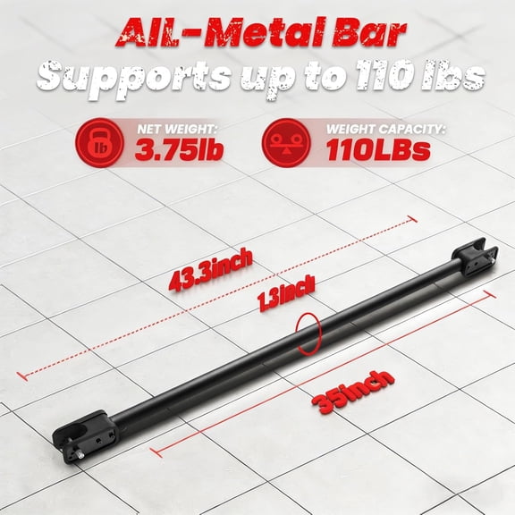 Barbell Converter , Adjustable Metal Weight Lifting for Home Gym Strength Training