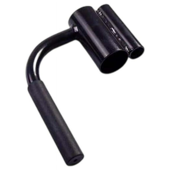 Barbell Handle Angled T Bar Row Landmine Attachment, Fit 1" Standard and 2" Barbells - Gym Equipment Home for Deadlift Squat