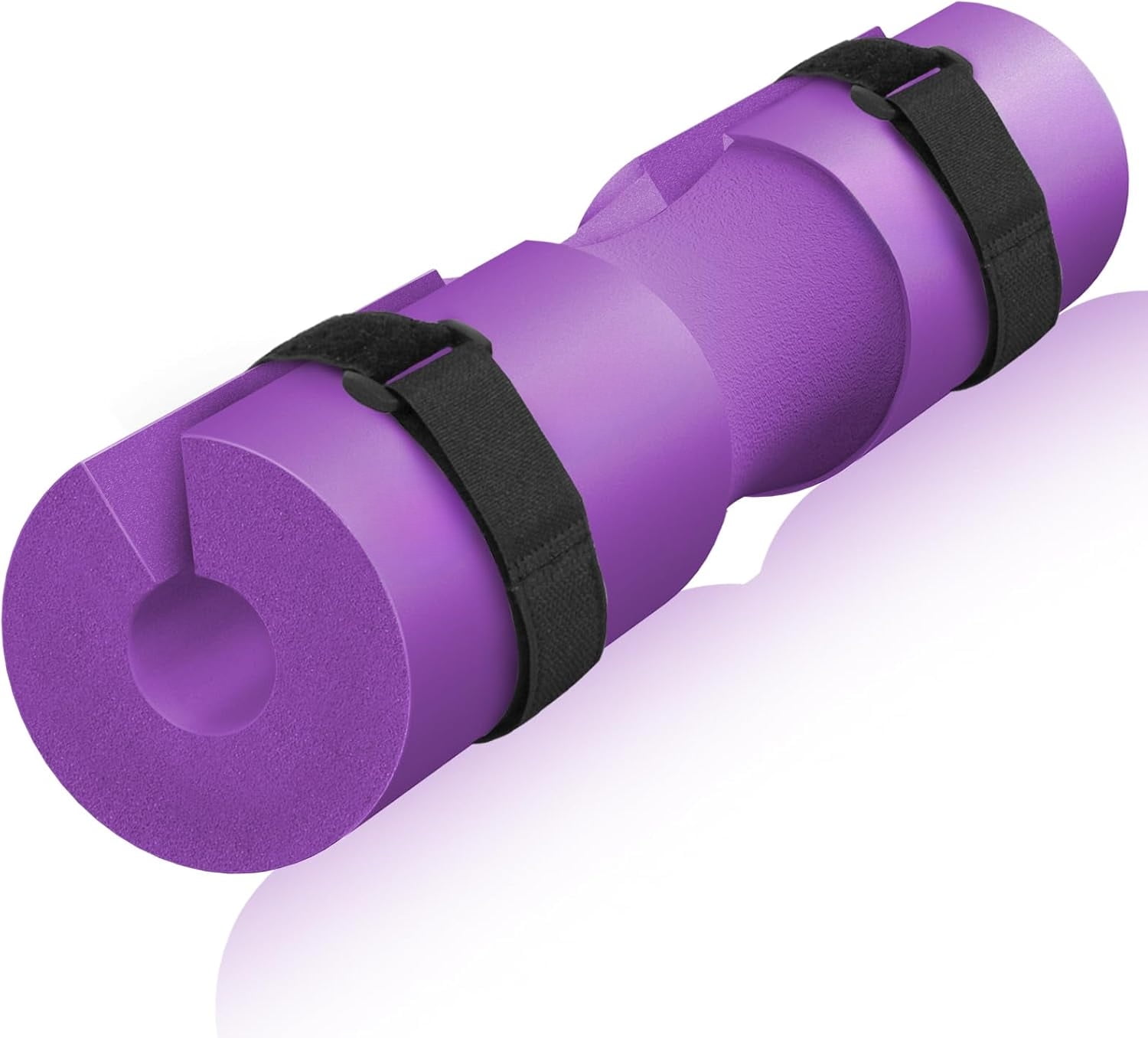 Fockety Barbell Pad Verdikte Rubberen Spons met Hoge Dichtheid met Riem
