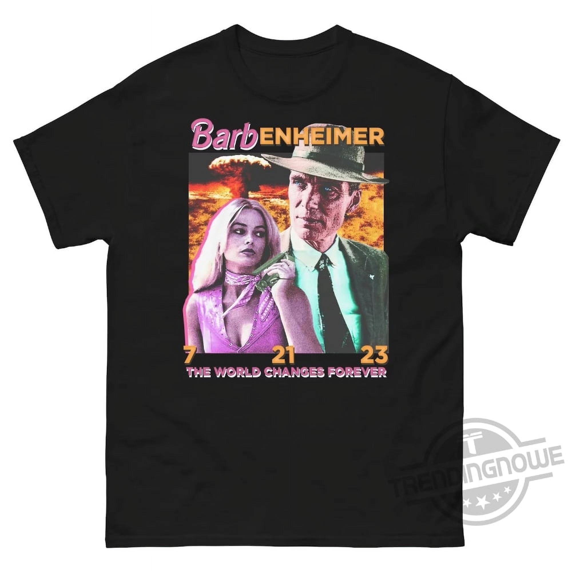 Barbenheimer The World Changes Forever Shirt