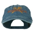 thumbnail image 1 of Barbeque Fork Spatula Embroidered Washed Cap - Navy OSFM, 1 of 5