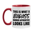 thumbnail image 1 of Barber Apprentice Gifts For Women, Barber Apprentice 11Oz Or 15Oz Ceramic Coffee Mug, Funny Novelty Gift For Barber Apprentice, 1 of 1