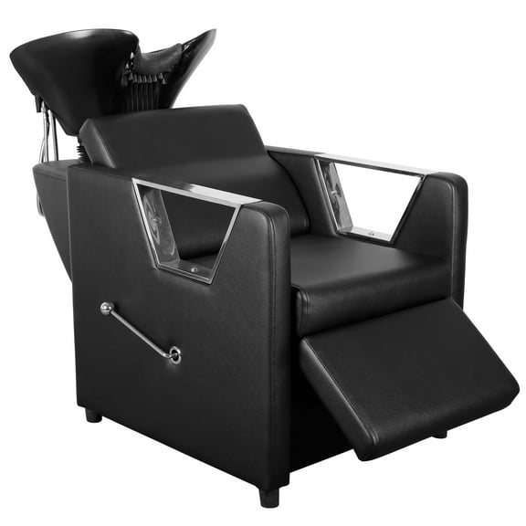 Barber Backwash Chair Adjustable ABS Plastic Shampoo Bowl Sink Support for Spa Beauty Salon