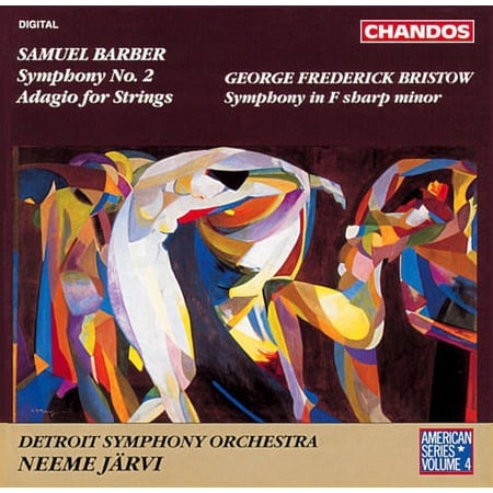 Barber / Bristow / Jarvi / Detriot Symphony - Symphony 2, Op 19 / Symphony in F-Sharp minor - Music & Performance - CD