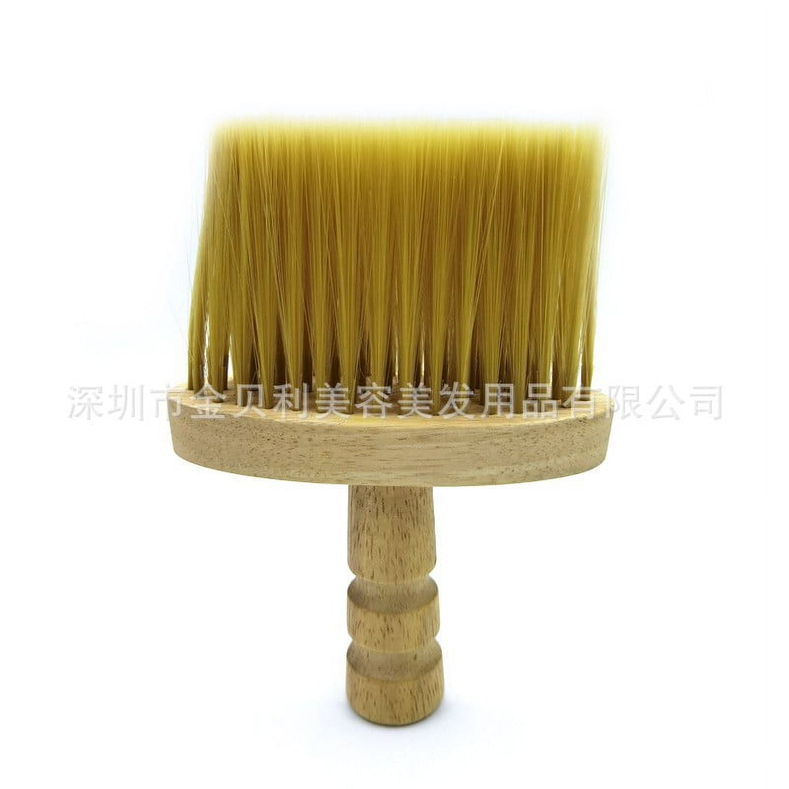 Barber Brush Hair Salon Brush Hair Cutting Brush Wooden Handle Brush Barber Neck Duster