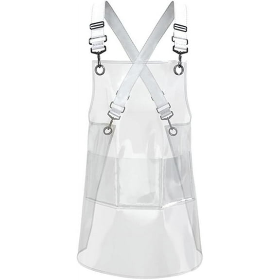 Gardening and Work Apron with Adjustable Cross-Back Design