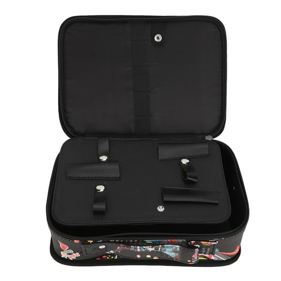 Barber Carrying Case Stylist Tool Storage Bag Organizer Multifunction for Scissors Combs Hair Clippers