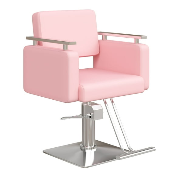 Barber Chair, 440 Lbs Capacity Heavy Duty Salon Chair with Hydraulic Pump, 360° Swivel Height Adjustable Spa Beauty Chair for Hair Stylist, Barbershop, Spa, Beauty Shop