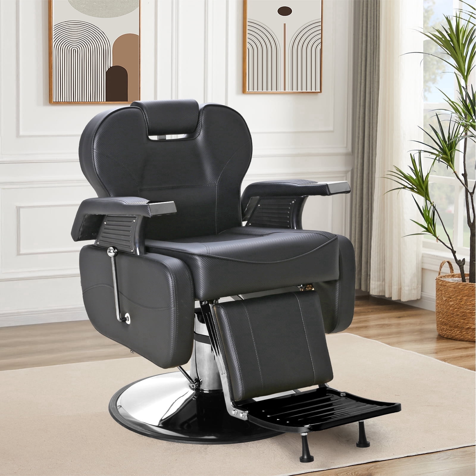 Ktaxon Heavy Duty Barber Chair, Adjustable Recliner for Tattoo