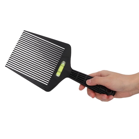 Barber Flat Top Comb Haircut Comb Bang Oil Hair Cutting Angle Adjustment Large Teeth Comb Styling Tool Black