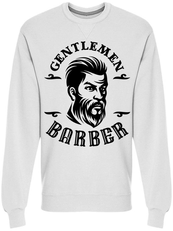 Barber, Gentlemen Sweatshirt Men -Image by Shutterstock, Male Small
