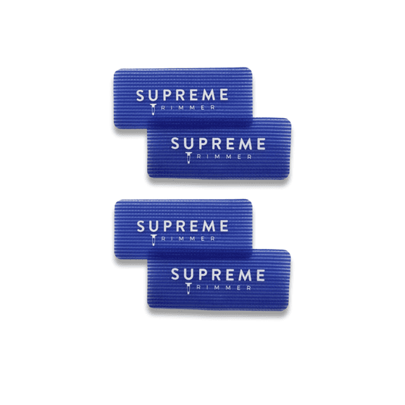 Barber Grippers by Supreme Trimmer – Salon & Barber Hair Holders for Men, Women, Barbers, Stylists, Makeup Artist - Blue 2PK