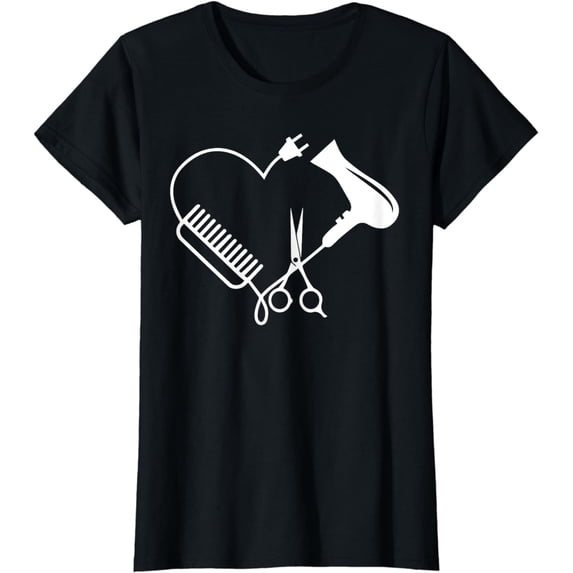Barber Hairdresser Salon Hairstylist Hairdresser Gift T-Shirt