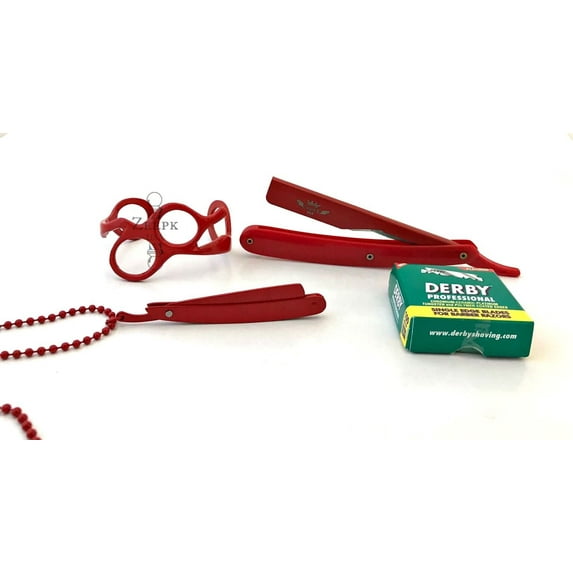 Barber Jewelry Shears Bracelet Necklace Hairstylist Bangle Zeepk Razor Navaja