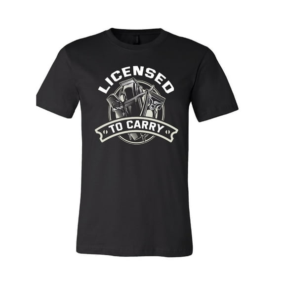 Barber Licensed to Carry T-Shirt